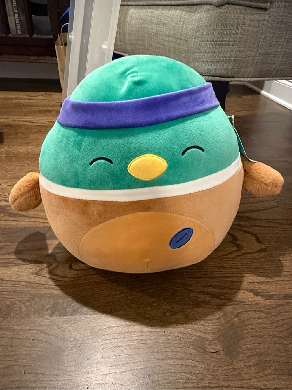 Squishmallows Avery Duck Plush 12”